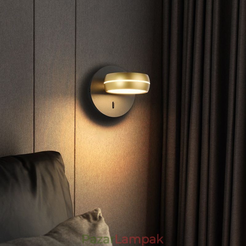 Forgó fali lámpa Modern minimalista falikar