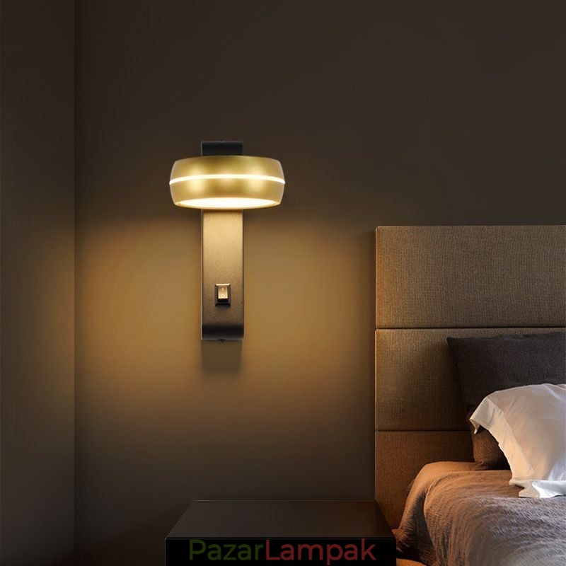 Forgó fali lámpa Modern minimalista lámpa