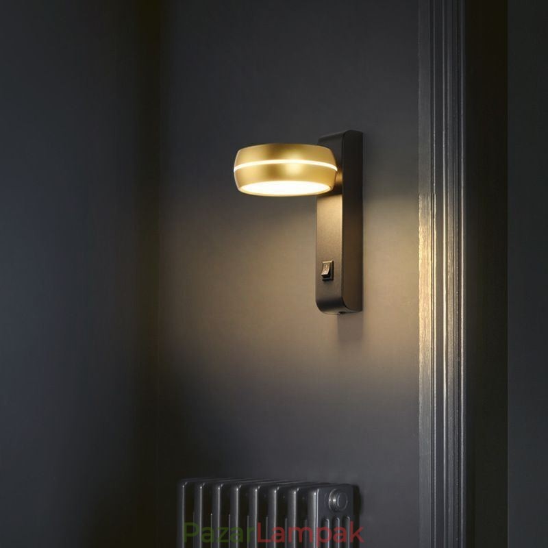 Forgó fali lámpa Modern minimalista lámpa