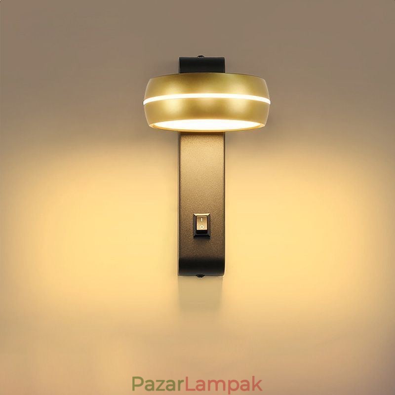 Forgó fali lámpa Modern minimalista lámpa