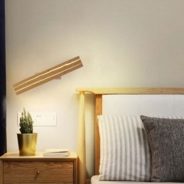 Modern fa fali lámpa bejárati folyosói lámpa Nordic éjjeli fali lámpa