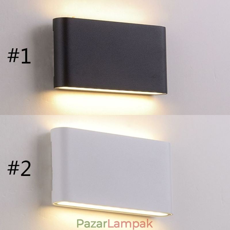 Fali lámpa Vízálló modern egyszerű alumínium beltéri fali lámpa