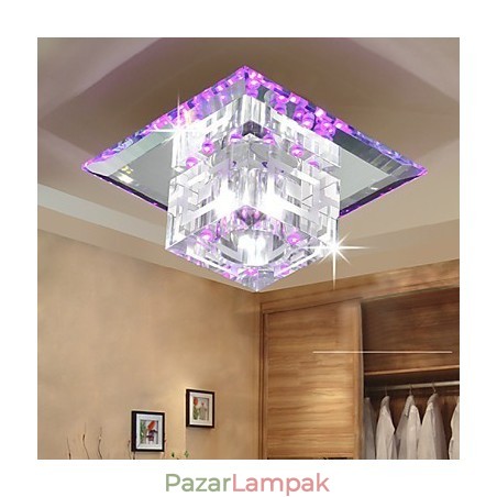 Crystal Between Lamp Smd Spotlight Kreatív lámpa Lámpacső Fénye Elnyeli a Kupola fényét
