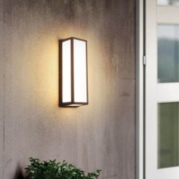 Téglalap alakú fali lámpa Modern, vízálló villa tornácos fali lámpa