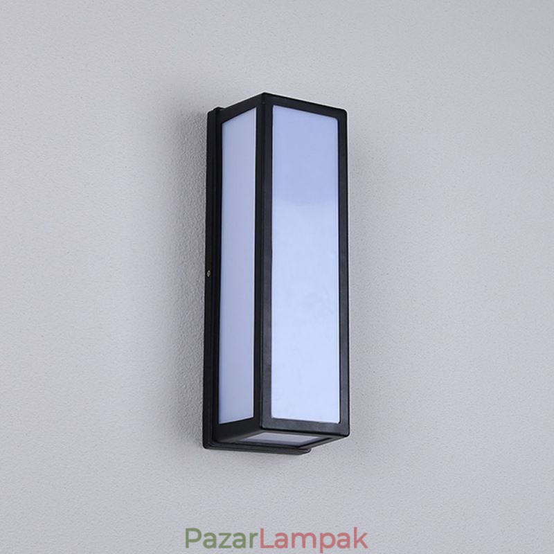Téglalap alakú fali lámpa Modern, vízálló villa tornácos fali lámpa