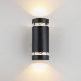 Fali lámpa Vízálló felfelé lefelé alumínium dupla fejű fali lámpa