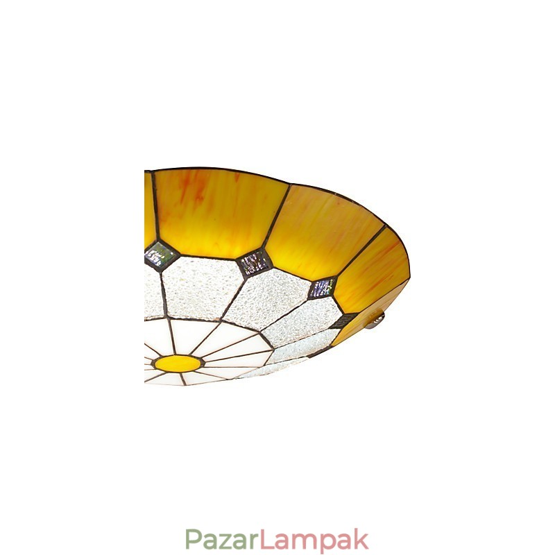 A mediterrán romantikus mennyezeti lámpa átmérője 40 cm