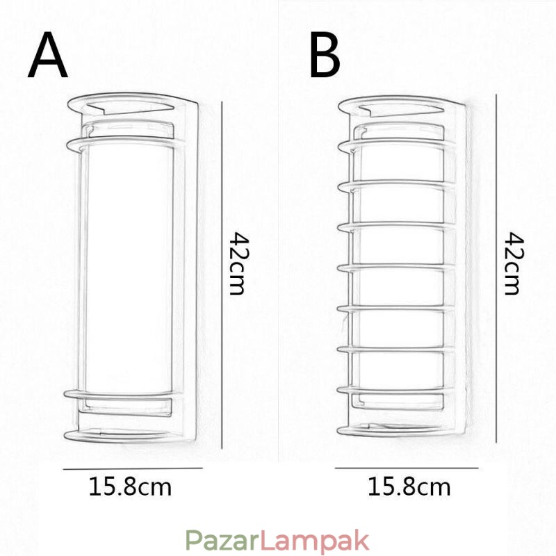 Fali lámpa Vízálló fali lámpa Folyosó Udvar