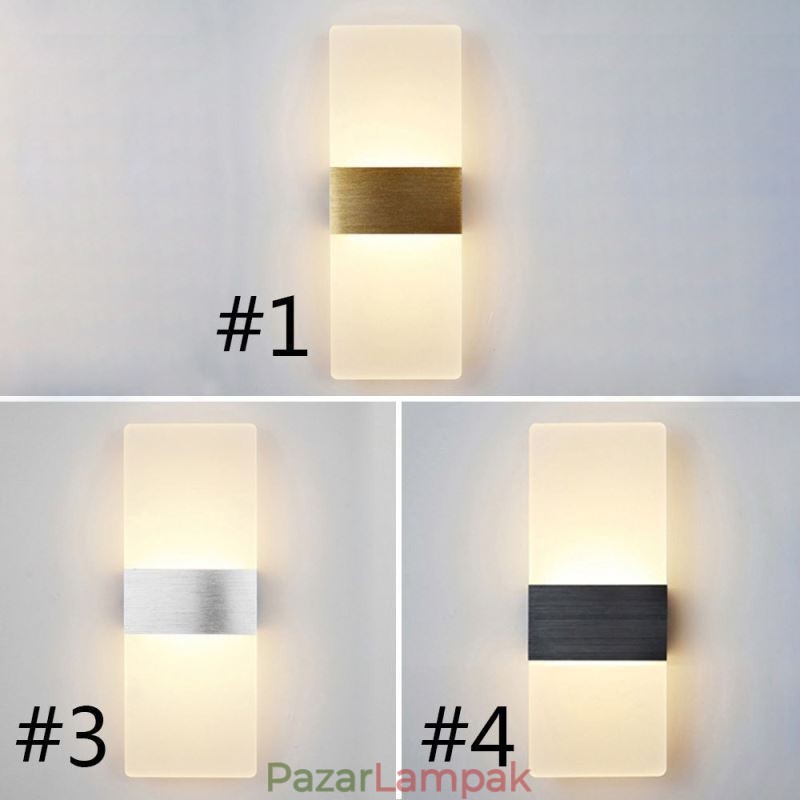 Minimalista Modern fali lámpák Éjjeli folyosó Lépcső Konyhai Lakások Lámpák