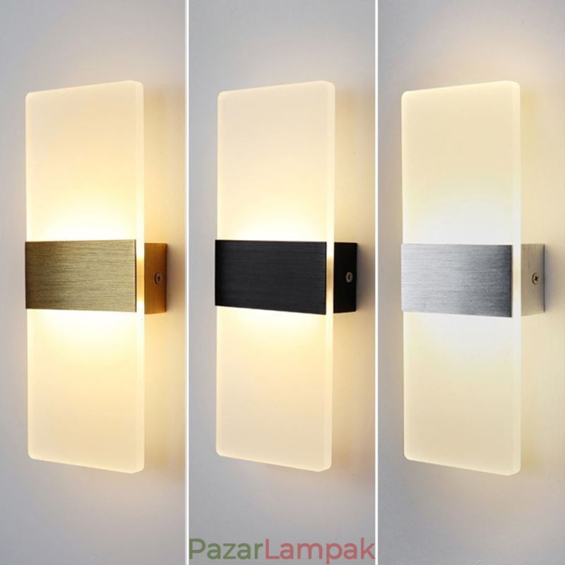 Minimalista Modern fali lámpák Éjjeli folyosó Lépcső Konyhai Lakások Lámpák