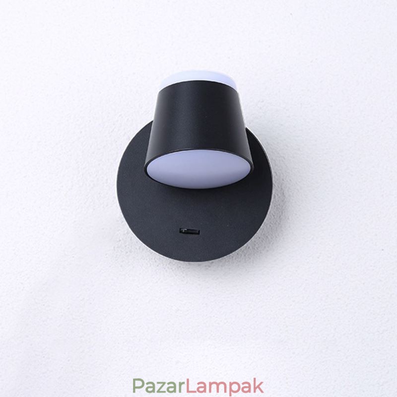 Modern fali lámpa, forgatható, alumínium fali lámpa
