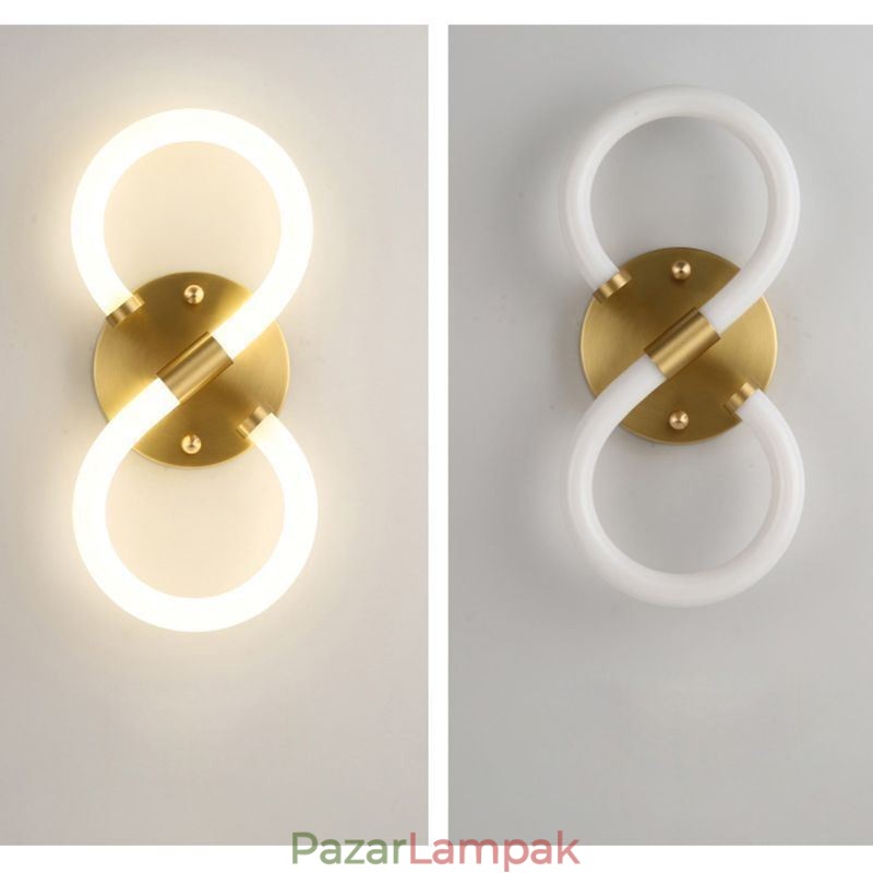 Szám fény arab szám 8 lámpák