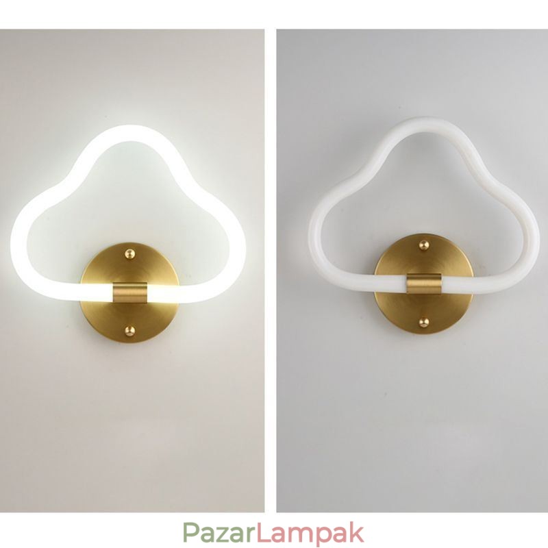 Felhő alakú fali lámpa Art dekoratív lámpák