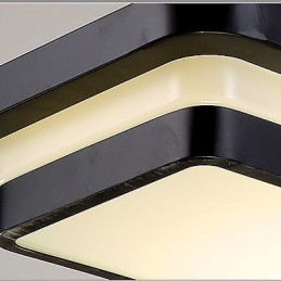 Modern, kortárs fém süllyesztett tartó