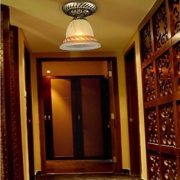 Flush Mount Light Bronz European Retro Classic