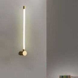 Sárgaréz Sconce Modern akril csíkos fali lámpa