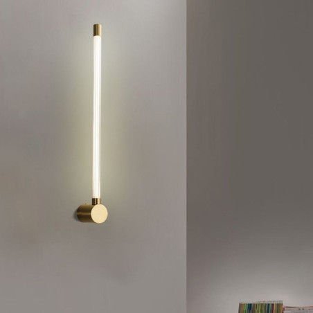 Sárgaréz Sconce Modern akril csíkos fali lámpa Sárgaréz Sconce Modern akril csíkos fali lámpa