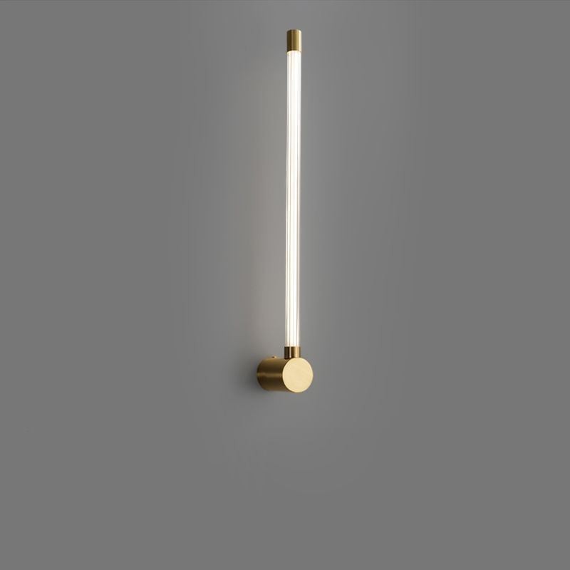Sárgaréz Sconce Modern akril csíkos fali lámpa