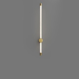 Sárgaréz Sconce Modern akril csíkos fali lámpa