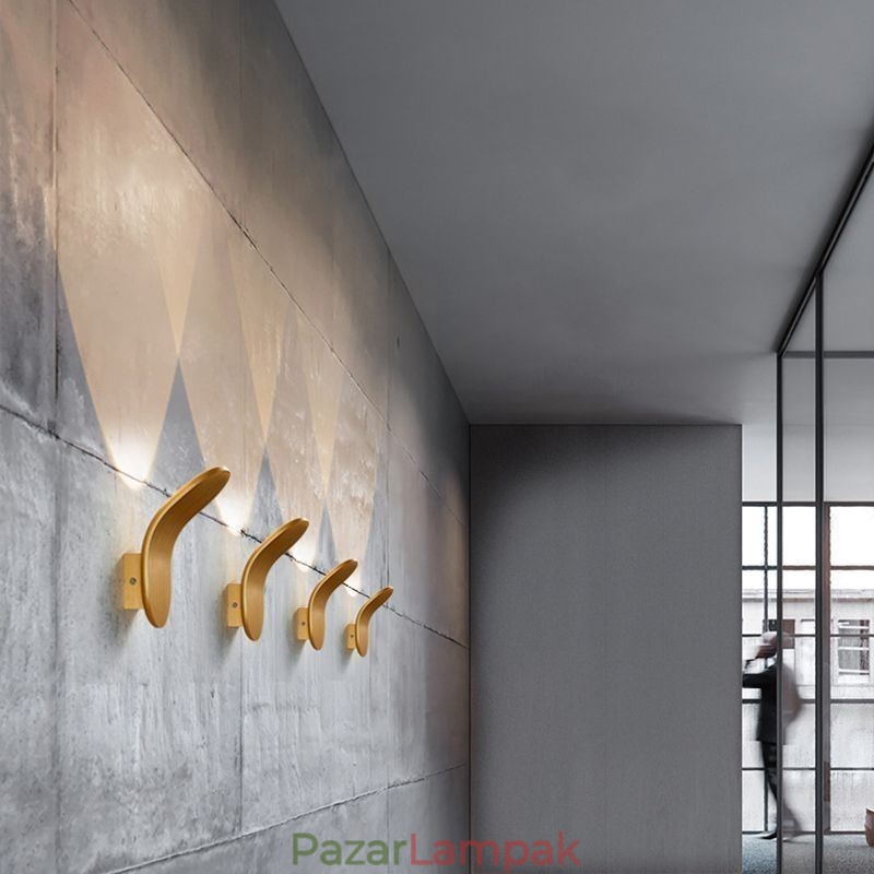 Minimalista alumínium fali lámpa lámpatest