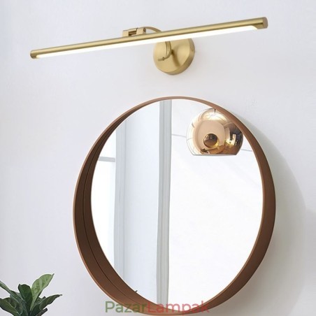 Nordic Mirror Front Light sárgaréz akril fali lámpa Nordic Mirror Front Light sárgaréz akril fali lámpa