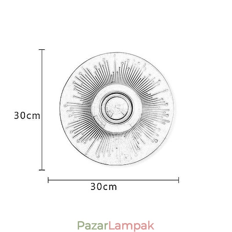 Skandináv sárgaréz fali lámpa, üreges, kerek alakú lámpa