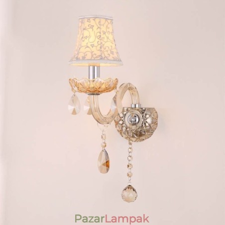 Elegáns Crystal Sconce európai stílusú fali lámpa folyosó Elegáns Crystal Sconce európai stílusú fali lámpa folyosó