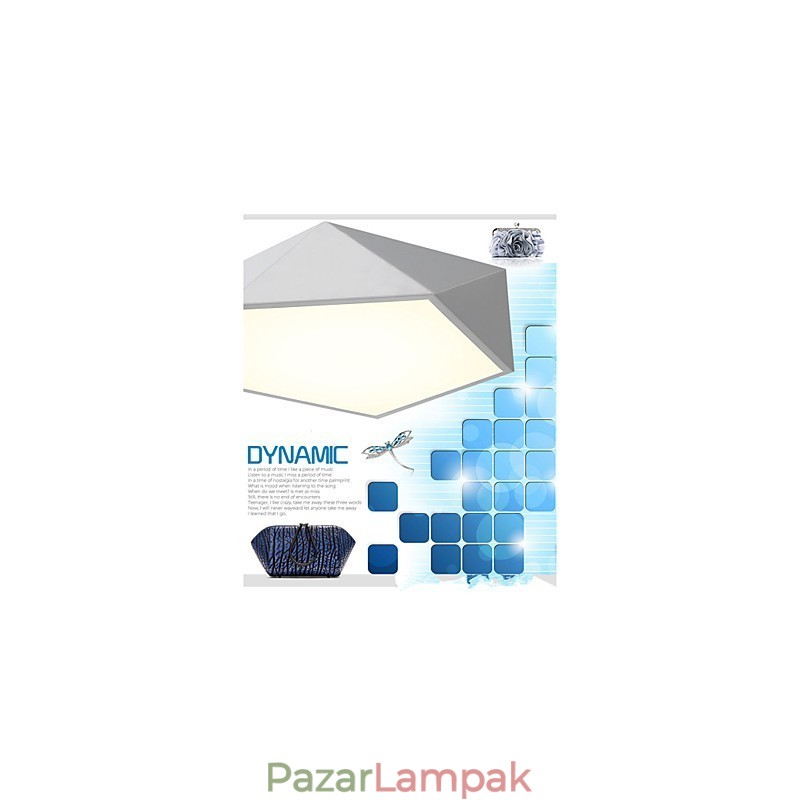 Szerelt modern éjszakai lámpa fehér+meleg fehér színű mennyezeti lámpák