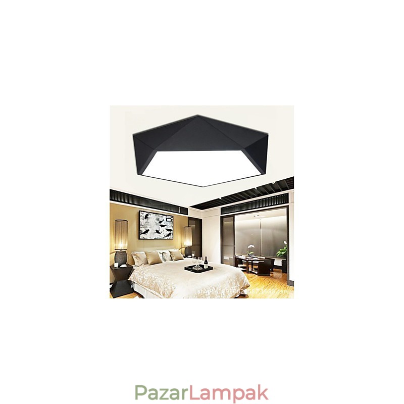 Szerelt modern éjszakai lámpa fehér+meleg fehér színű mennyezeti lámpák