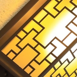 Kínai kültéri falikar vízálló ablakrács fali lámpa