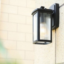 Modern egyszerű kültéri fény vízálló négyzetoszlop fali lámpa udvari folyosó