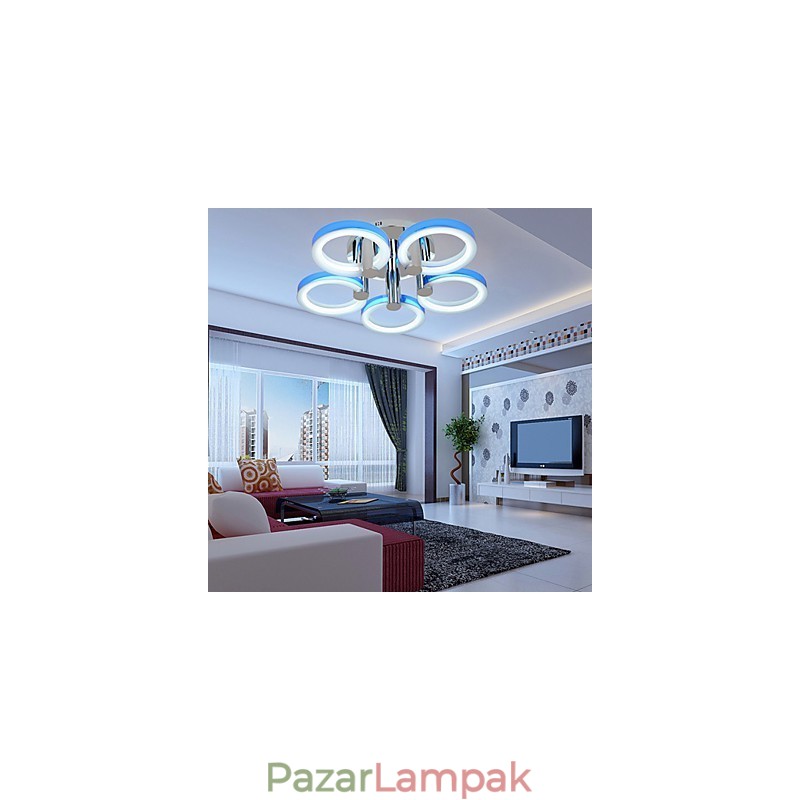 Modern, modern mini stílusú, galvanizált süllyesztett tartó
