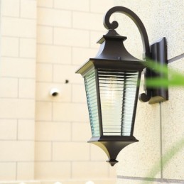 Modern kültéri fény vízálló pavilon fali lámpa udvari folyosó kerti erkély