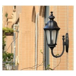 Modern egyszerű kültéri fény vízálló szilvavirág fali lámpa udvari folyosó kert