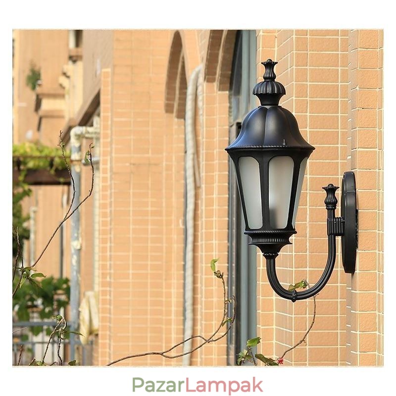 Modern egyszerű kültéri fény vízálló szilvavirág fali lámpa udvari folyosó kert