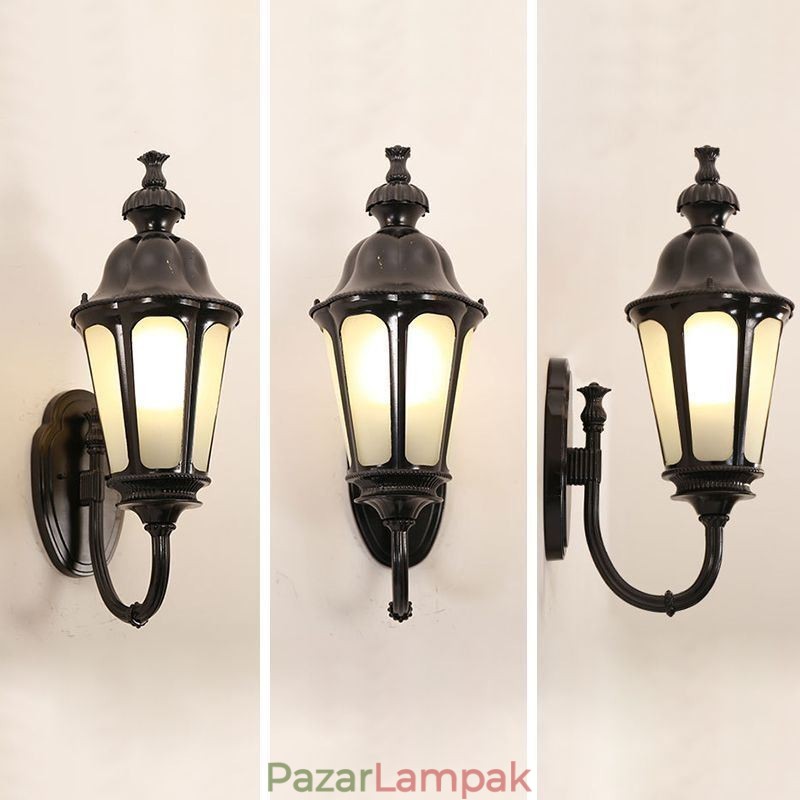 Modern egyszerű kültéri fény vízálló szilvavirág fali lámpa udvari folyosó kert