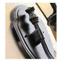 Modern egyszerű kültéri fény vízálló szilvavirág fali lámpa udvari folyosó kert