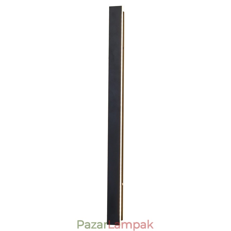 Kültéri hosszú, modern kortárs falilámpa fali lámpa IP 44 tornácos teraszkerthez