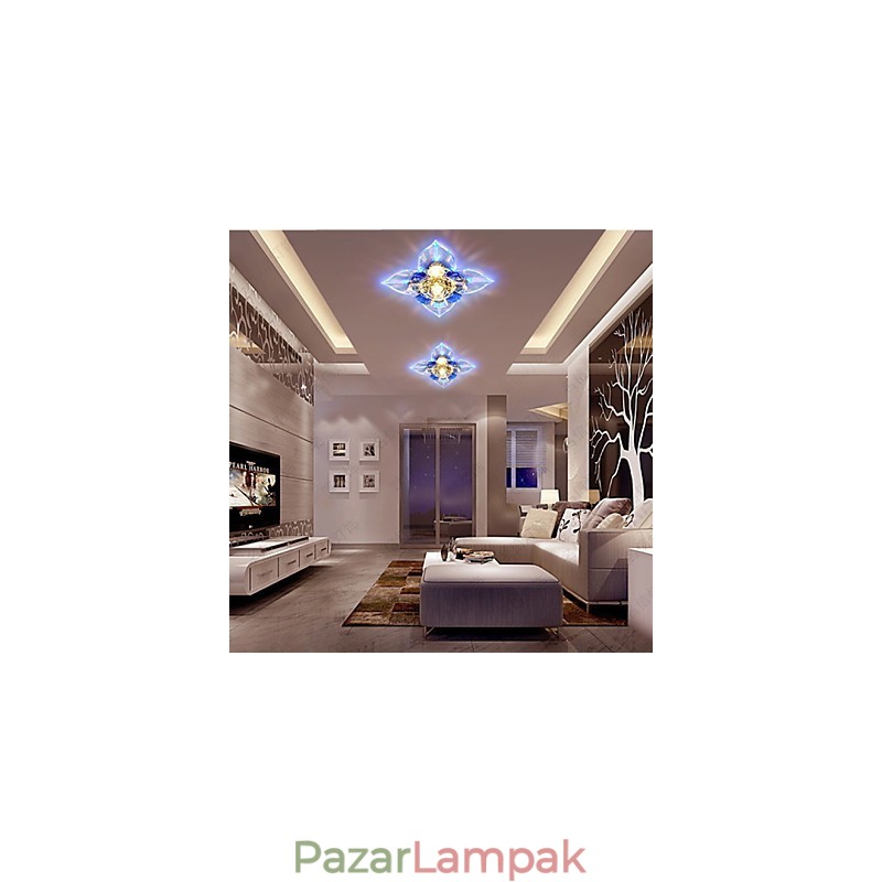 Crystal Lamp Smd CreativeTube Spotlámpa elnyeli a kupola fényét