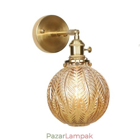 Modern babfali lámpa golyósüveg ernyővel Modern babfali lámpa golyósüveg ernyővel