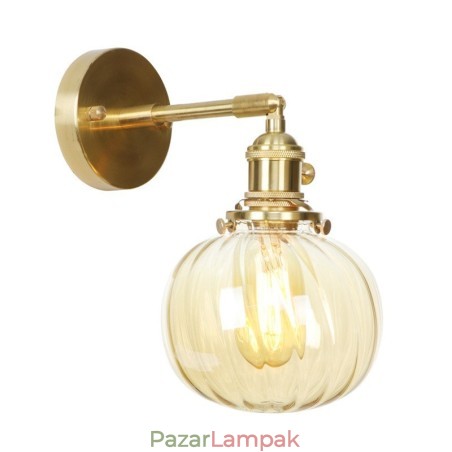 Modern babfali lámpa golyósüveg ernyővel Modern babfali lámpa golyósüveg ernyővel