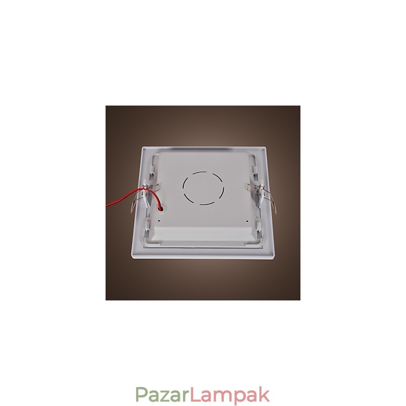 Modern süllyesztett lámpa négyzet alakú