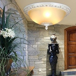 Retro krómozott fém süllyesztett tartó