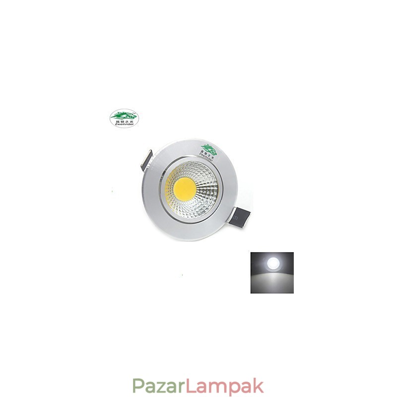 4 DB Zweihnder 3W 300Lm COB mennyezeti lámpa alsó lámpa meleg fehér fény
