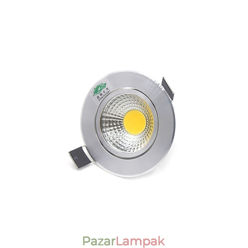 4 DB Zweihnder 3W 300Lm COB mennyezeti lámpa alsó lámpa meleg fehér fény