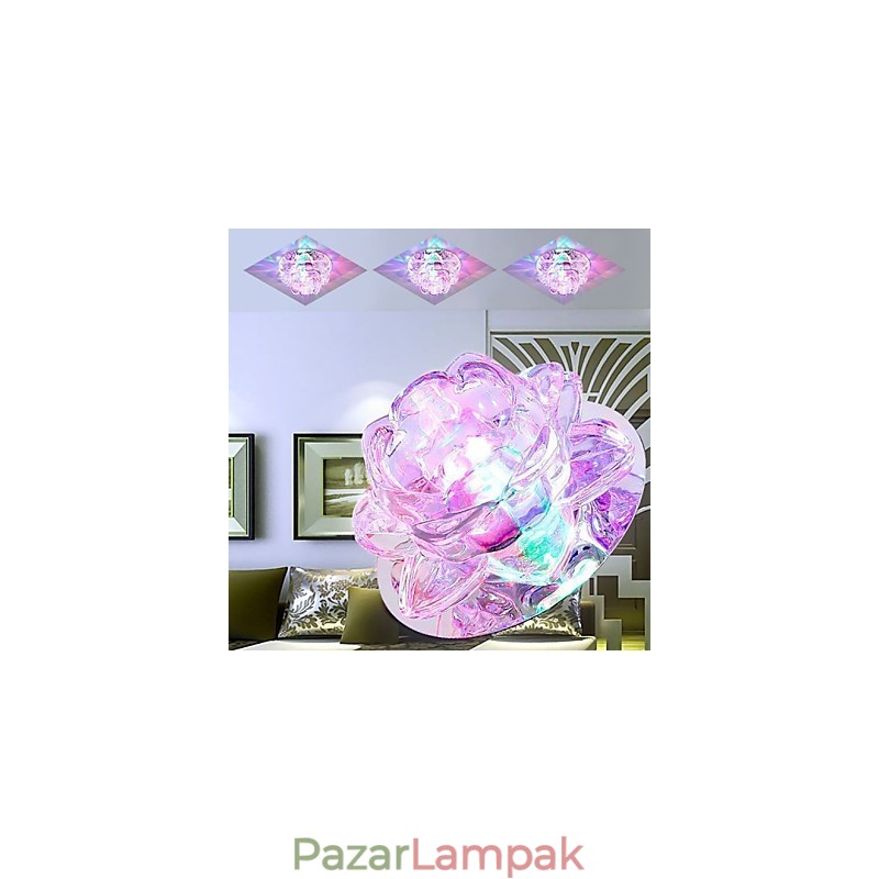 Crystal Lamp Smd CreativeTube Spotlámpa elnyeli a kupola fényét