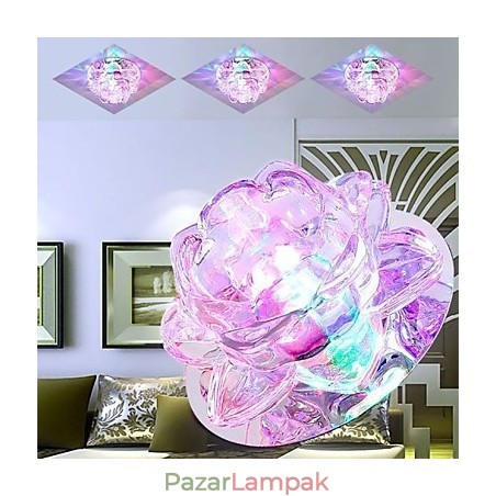 Crystal Lamp Smd CreativeTube Spotlámpa elnyeli a kupola fényét Crystal Lamp Smd CreativeTube Spotlámpa elnyeli a kupola fényét