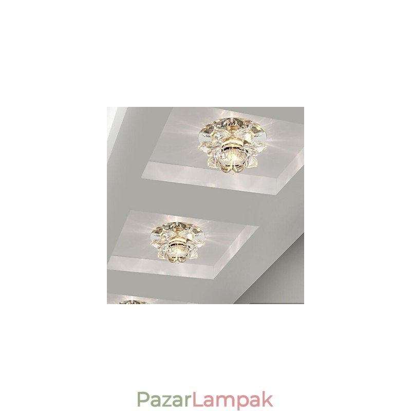 Crystal Lamp Smd CreativeTube Spotlámpa elnyeli a kupola fényét