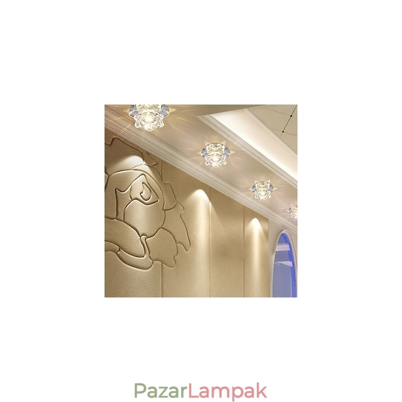 Crystal Lamp Smd CreativeTube Spotlámpa elnyeli a kupola fényét