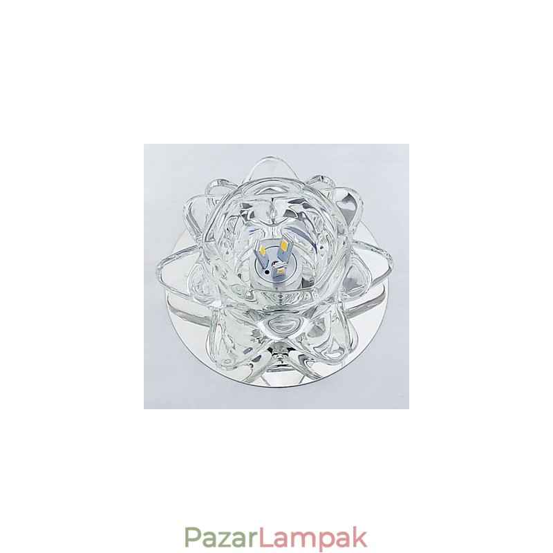 Crystal Lamp Smd CreativeTube Spotlámpa elnyeli a kupola fényét